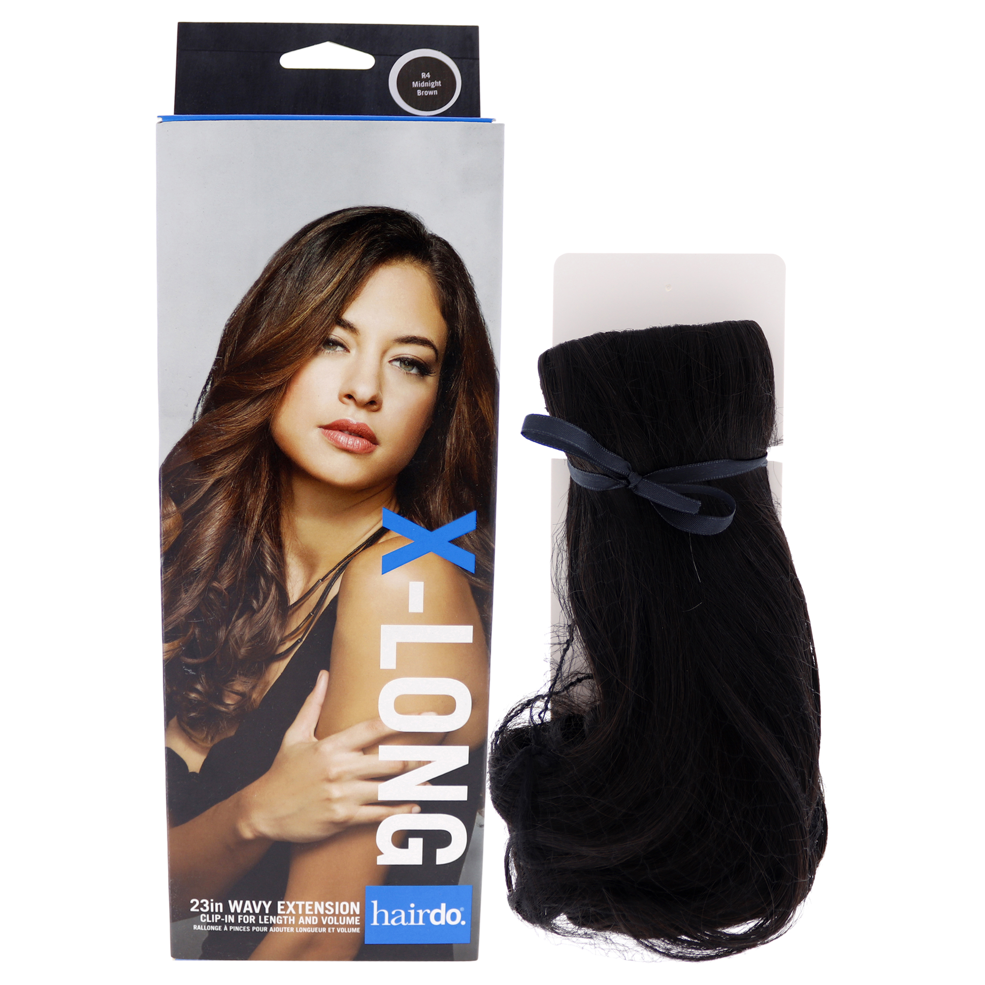 Foto 2 pulgar | Extensión De Cabello Wavy R4 Midnight Brown 58 Cm - Venta Internacional.