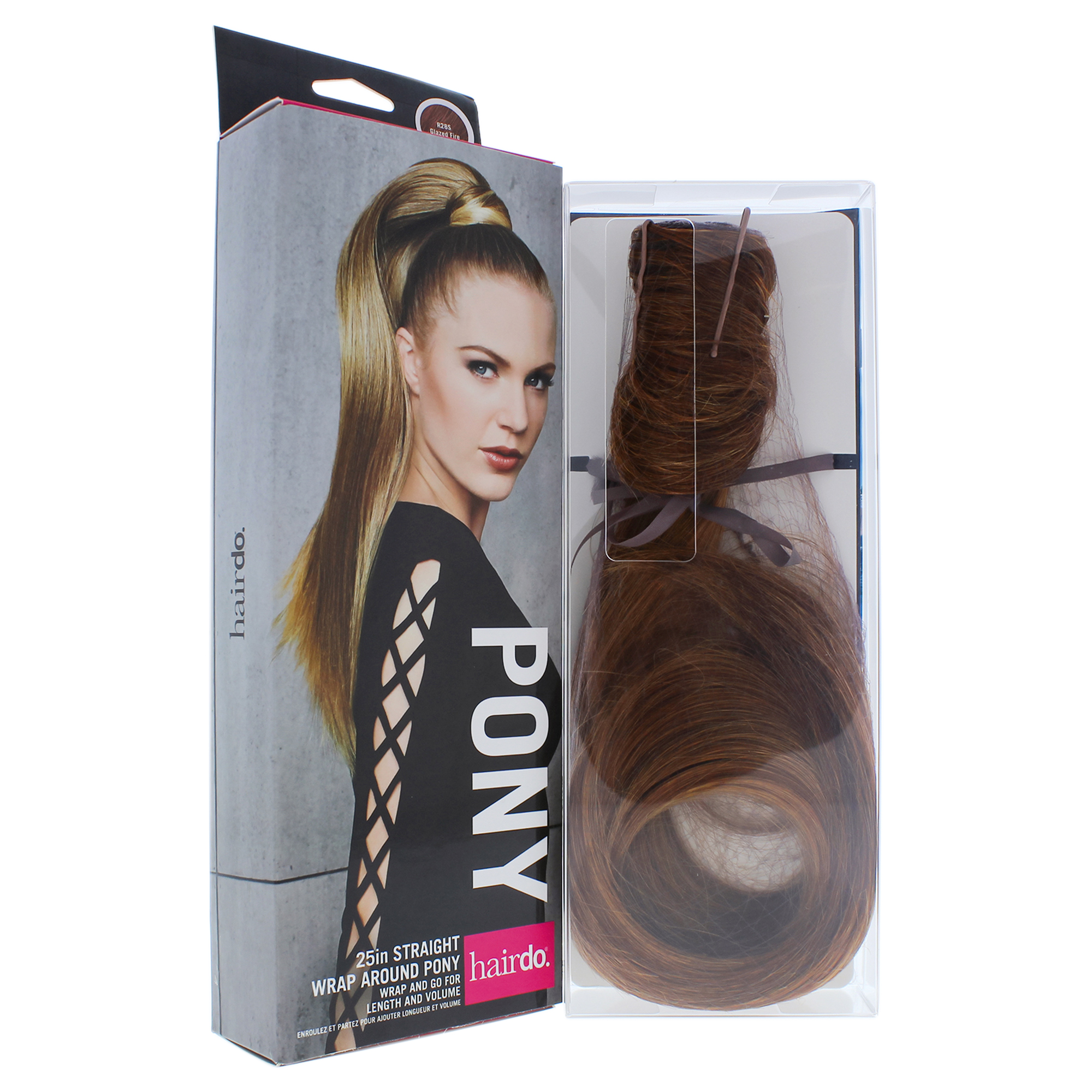Foto 2 pulgar | Extensor de Pelo HairDo Diseño de Poni Liso R28S Glazed Fire 63 cm - Venta Internacional