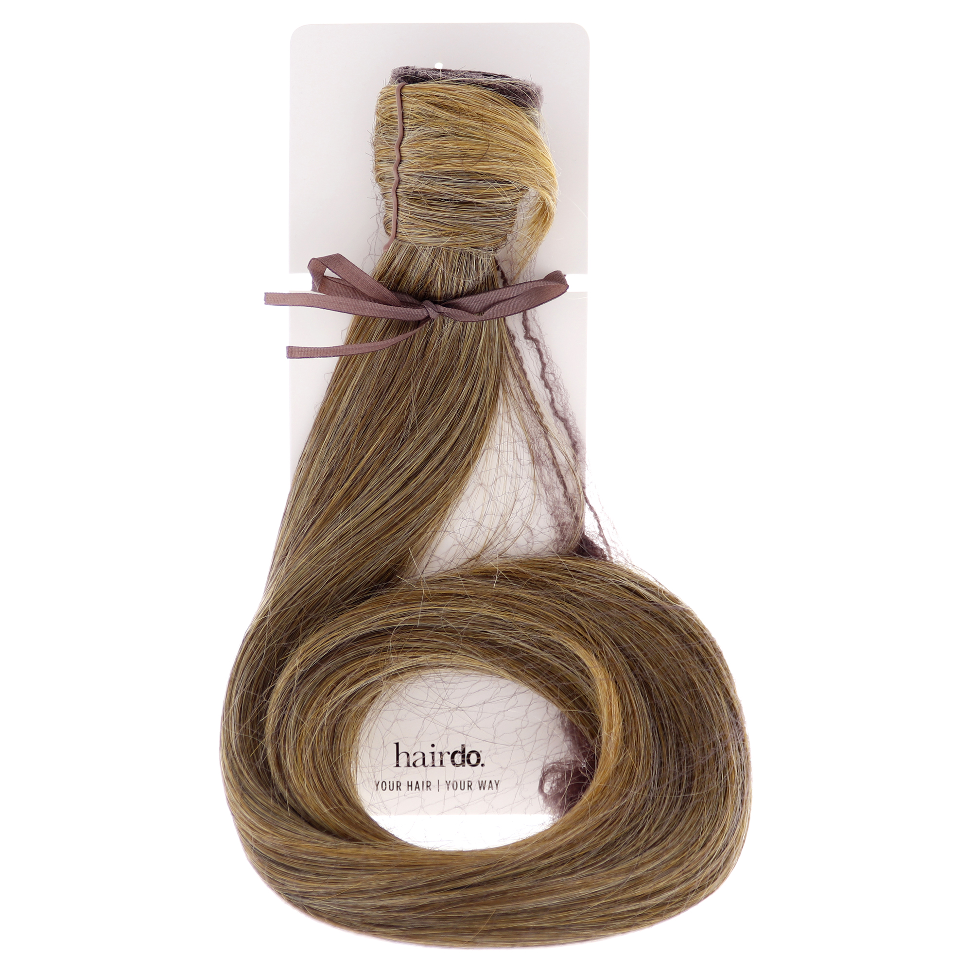 Foto 3 pulgar | Peinado Liso De Poni, Pelo Sintético Tostado Con Mantequilla, 25 Cm - Venta Internacional.