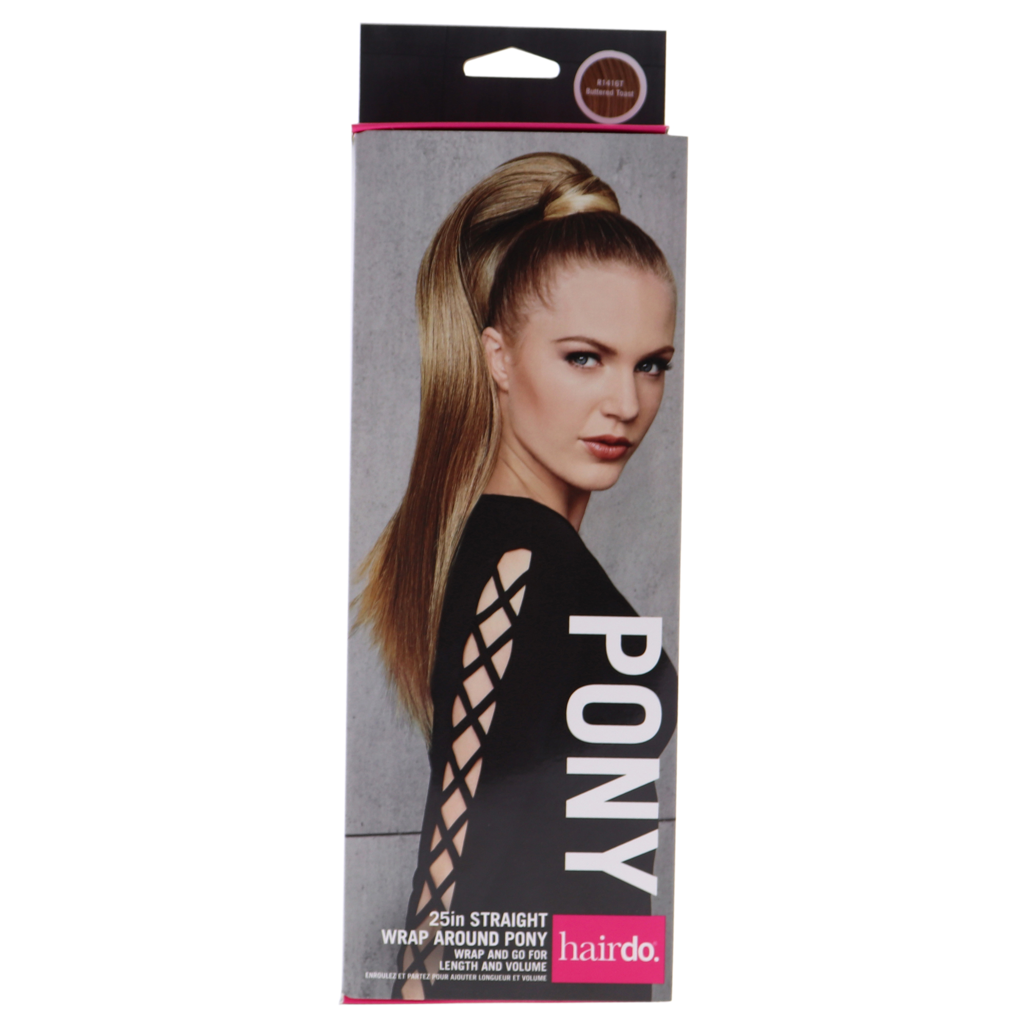 Foto 4 pulgar | Peinado Liso De Poni, Pelo Sintético Tostado Con Mantequilla, 25 Cm - Venta Internacional.