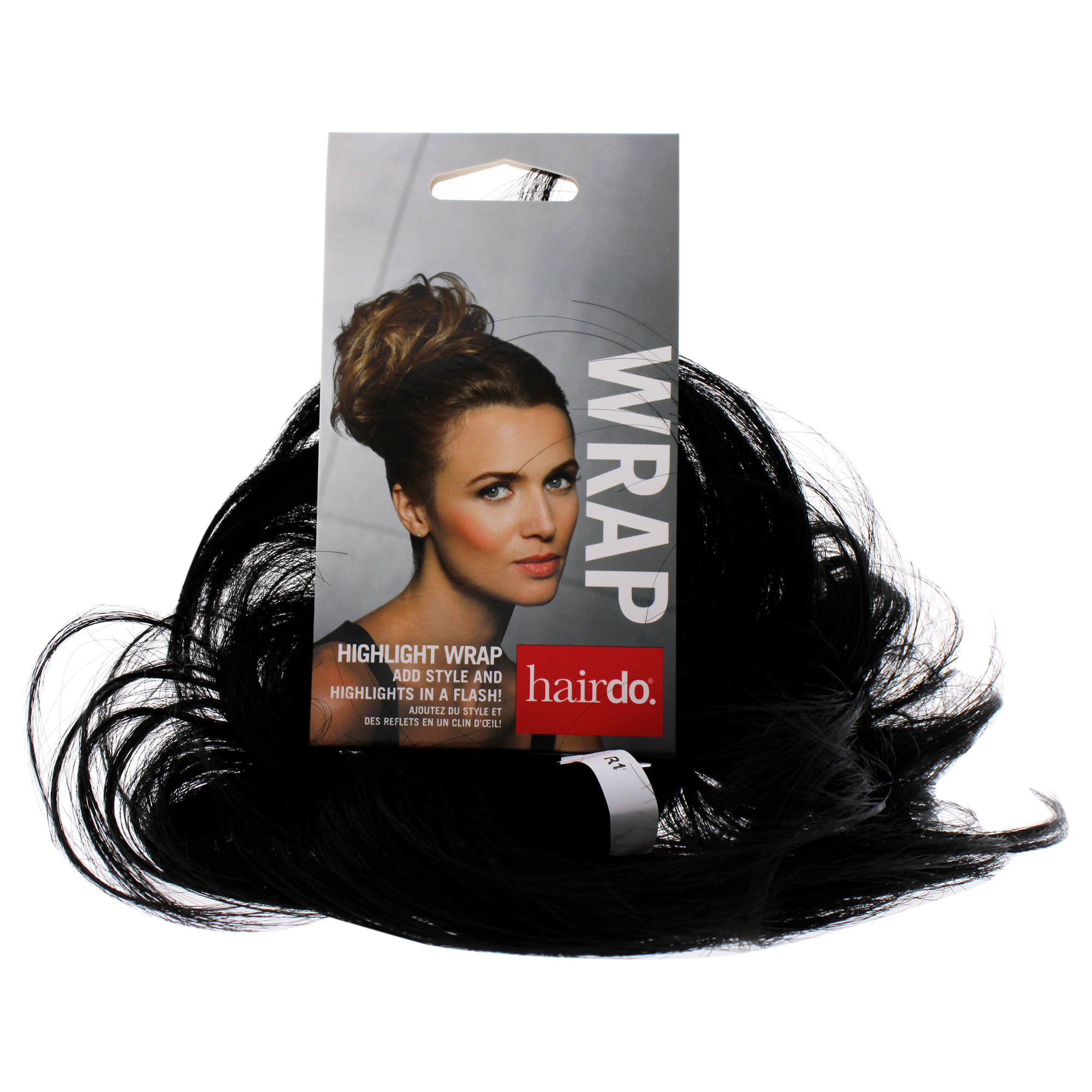 Foto 2 pulgar | Hair Wrap HairDo Highlight Negro para Mujer - Venta Internacional