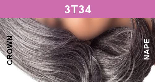 Foto 2 | Peluca Foxy Silver Edna, Corta Sintética, Estilo Duendecillo, Color 3t34 - Venta Internacional.
