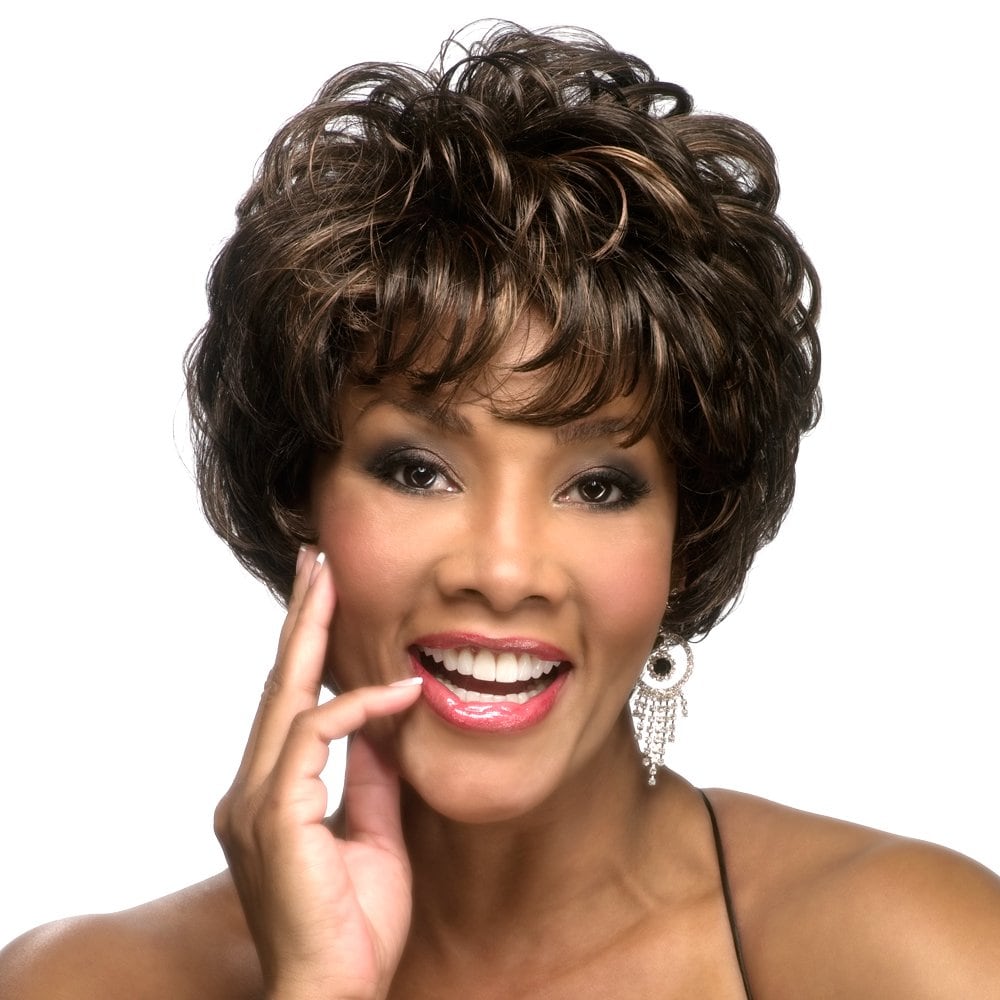 Peluca Vivica A. Fox Joleen-V de Fibra Sintética Color 99J - Venta Internacional $1,086
