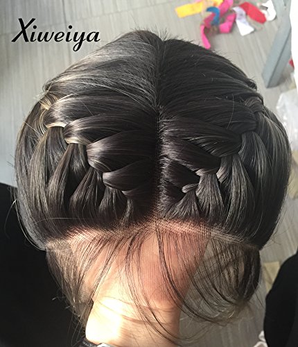 Foto 7 pulgar | Peluca Xiweiya Rubia Con Raíces Marrones, Trenzas Dobles, 24 Pulgadas, Cosplay - Venta Internacional.