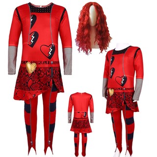Foto 1 | Disfraz De Cosplay Rise Of Red Para Niños Con Peluca De 140 Cm - Venta Internacional.
