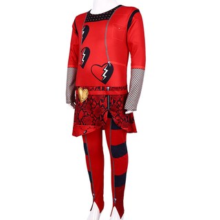 Foto 3 | Disfraz De Cosplay Rise Of Red Para Niños Con Peluca De 140 Cm - Venta Internacional.