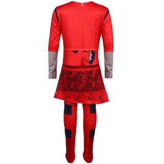 Foto 6 | Disfraz De Cosplay Rise Of Red Para Niños Con Peluca De 140 Cm - Venta Internacional.