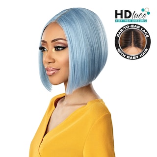 Foto 4 | Peluca Sensationnel Shear Muse Hd Lace Synthetic Akeeva Púrpura - Venta Internacional.