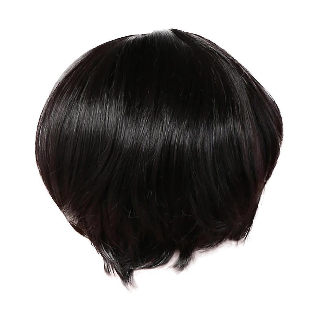 Foto 1 | Peluca Huoguo Negra Sintética Natural Larga Para Mujer - Venta Internacional.