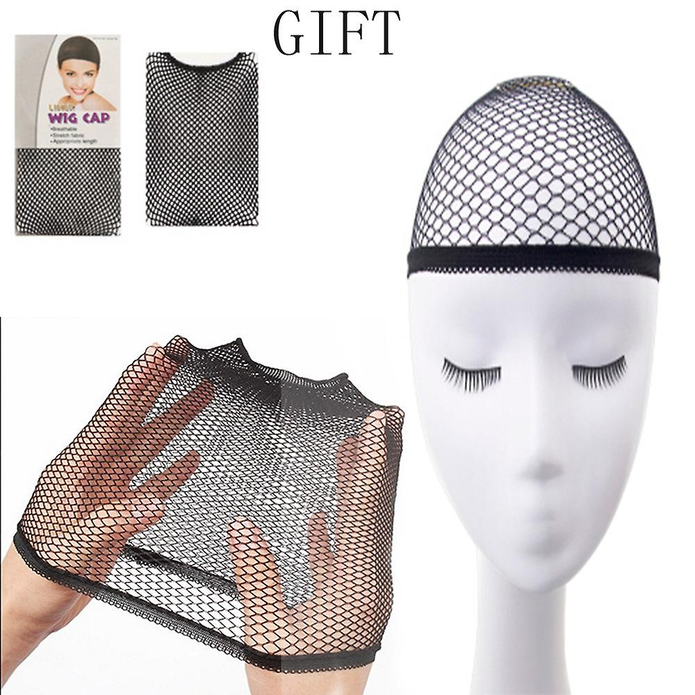Foto 6 pulgar | Peluca Huoguo Negra Sintética Natural Larga Para Mujer - Venta Internacional.
