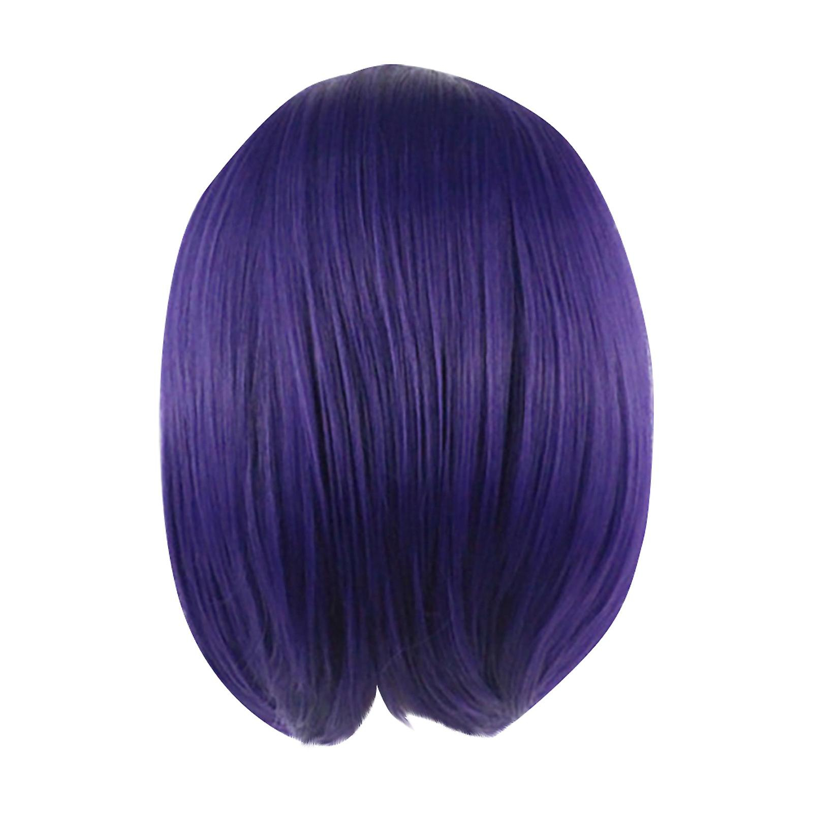 Foto 1 | Peluca Huoguo Fashion Girl  Natural  Recta  Con Flequillo Inclinado - Venta Internacional.