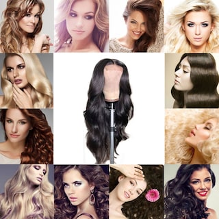 Foto 4 | Peluca Genérica Para Cabello Largo Y Rizado Resistente A Altas Temperaturas - Venta Internacional.