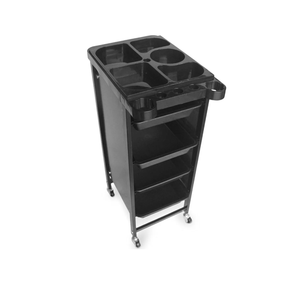 Foto 1 | Mueble Para Estética Salón De Belleza Carrito Ruedas Negro