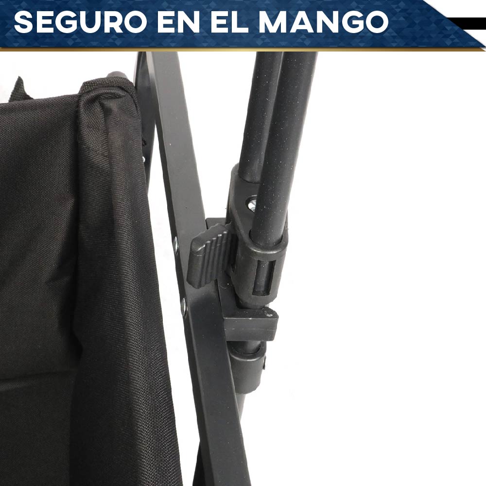 Foto 8 pulgar | Vagón Plegable Multiusos CHIC-FANTASY 5018 8 Negro
