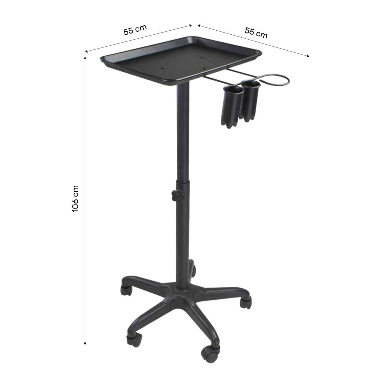 Foto 4 pulgar | Mesa Auxiliar Nanofort color Negro