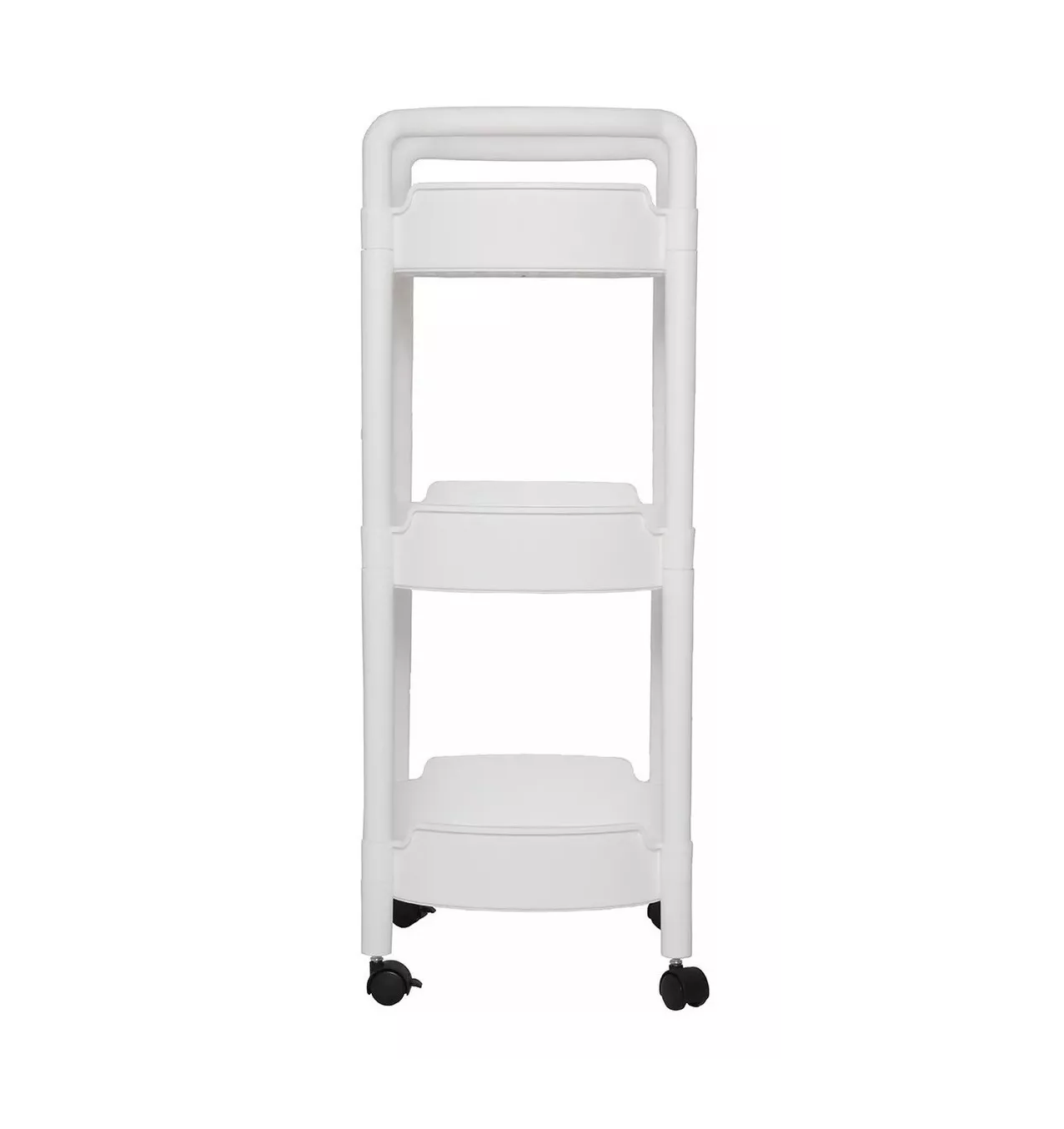 Foto 3 pulgar | Carrito Organizador 360 Multiusos 3 Niveles Plástico color Blanco
