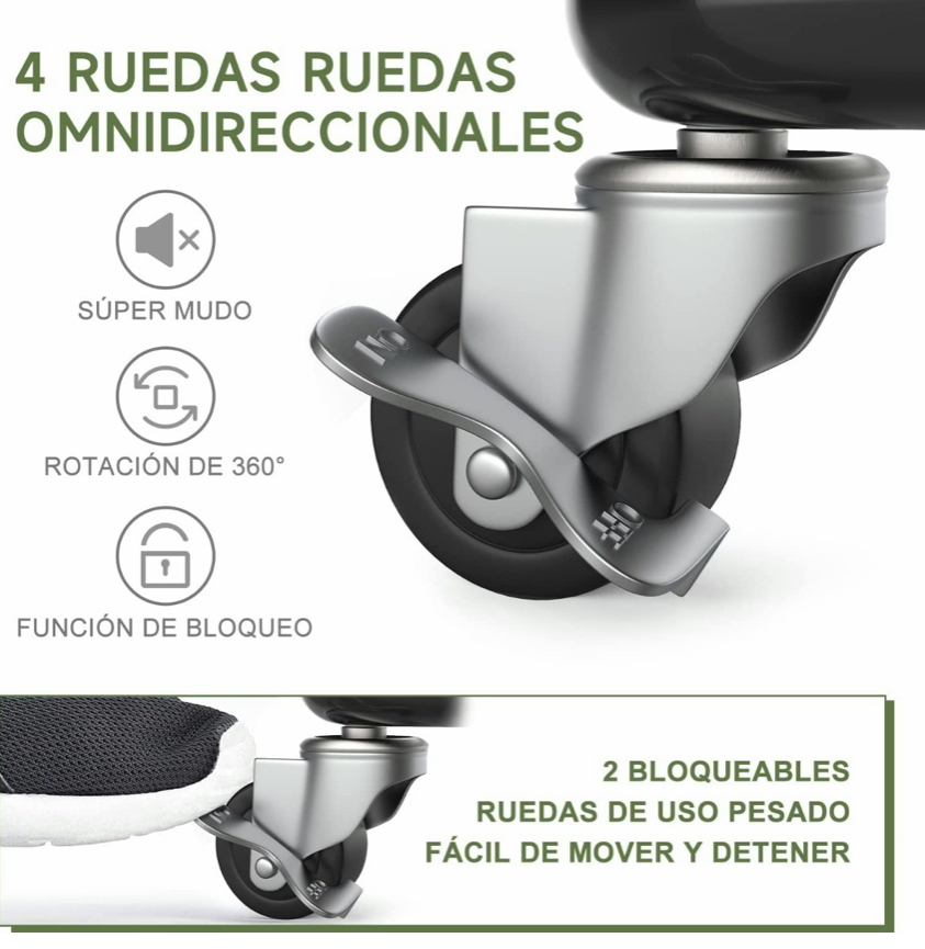 Foto 3 | Carrito Organizador Funbu 3 Niveles color Negro