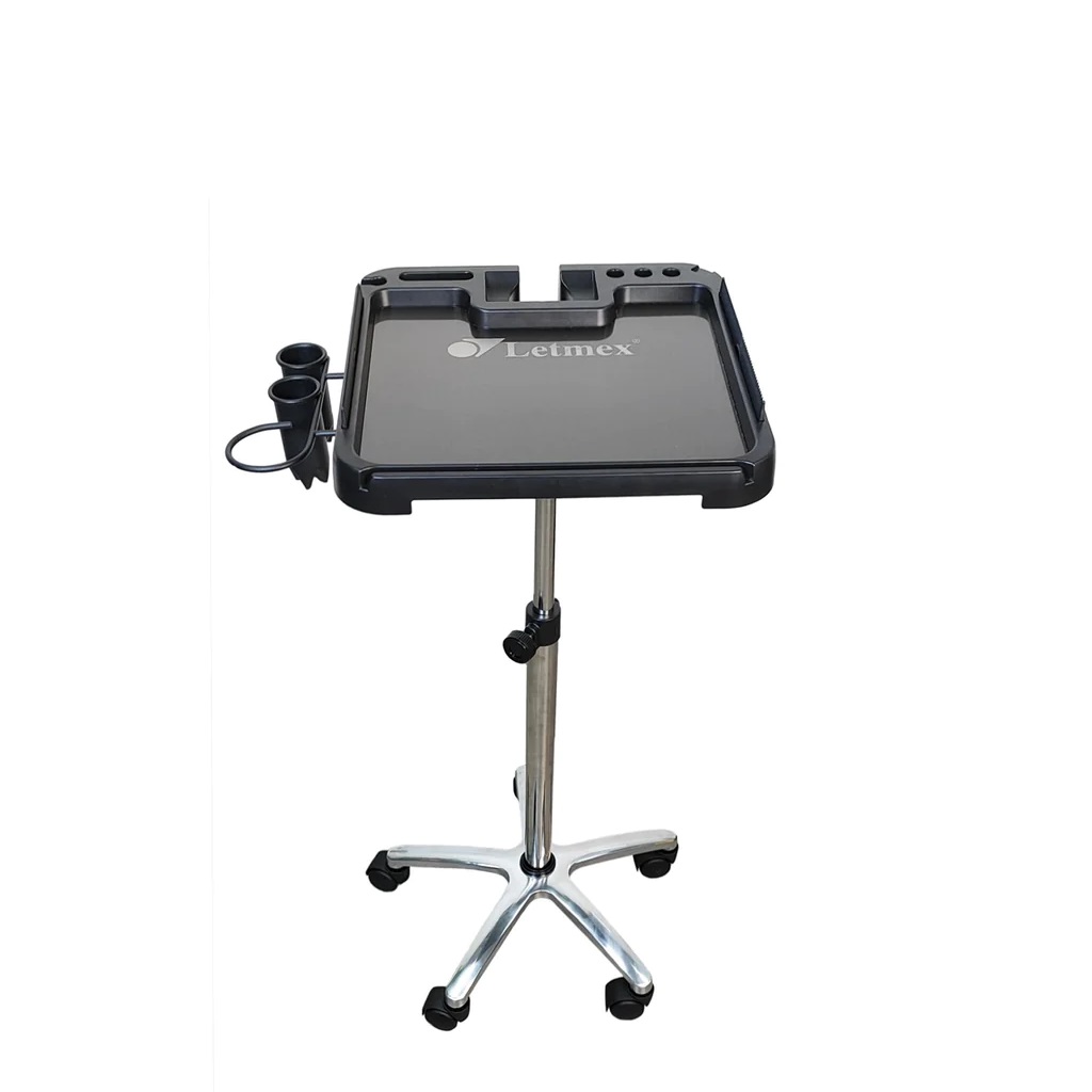Foto 5 pulgar | Carrito Auxiliar Letmex Bcs153 Negro Magnético para Estética