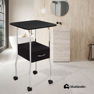 Foto 4 | Carrito Auxiliar Para Estética Bluelander Negro Con Capacidad De 30 Kg