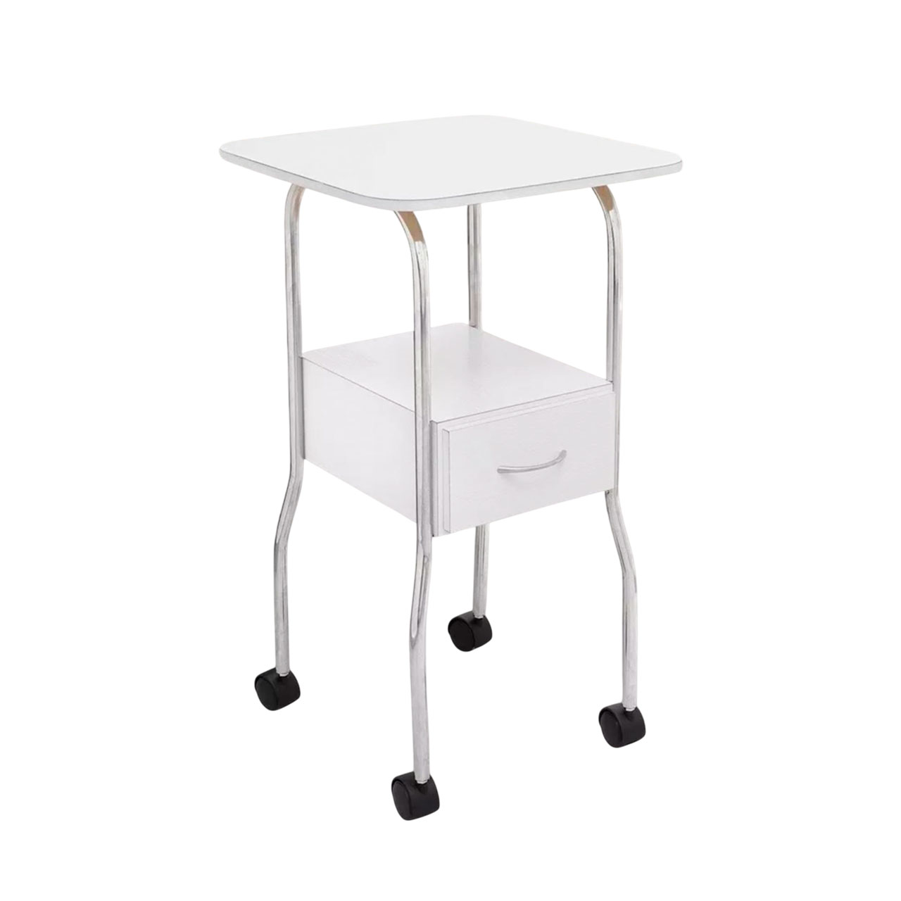 Foto 2 pulgar | Carrito Auxiliar Para Estética Bluelander Blanco Con Capacidad De 30 Kg