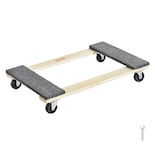 Dolly Vevor Para Mudanzas De Muebles, Madera Dura, 30 X 18 Cm, Giratoria De 4 X 3 - Venta Internacional.