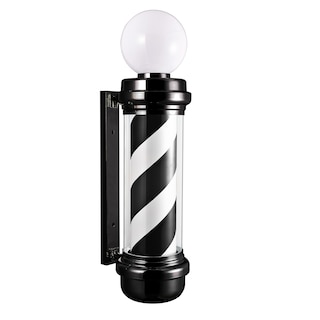 Foto 1 | Caramelo Barbería Giratorio Con Bombilla Caramelo 2b Letmex color Negro