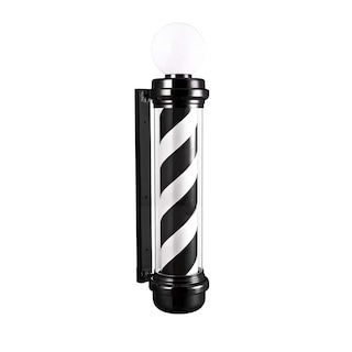 Foto 2 | Poste Barbería con Bombilla Vanlig 110 cm color Negro