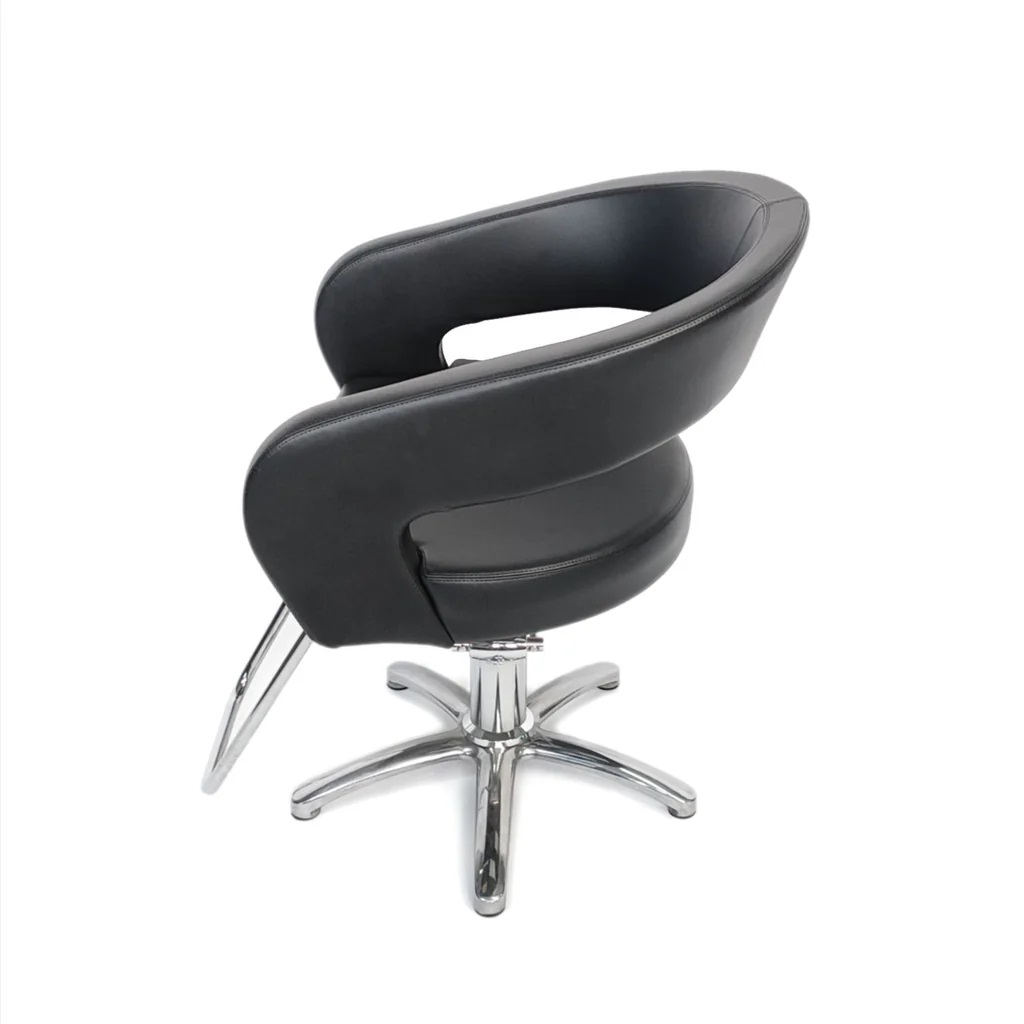Foto 5 pulgar | Silla De Corte Hidráulica Estética Barbería Curve12 Maletti