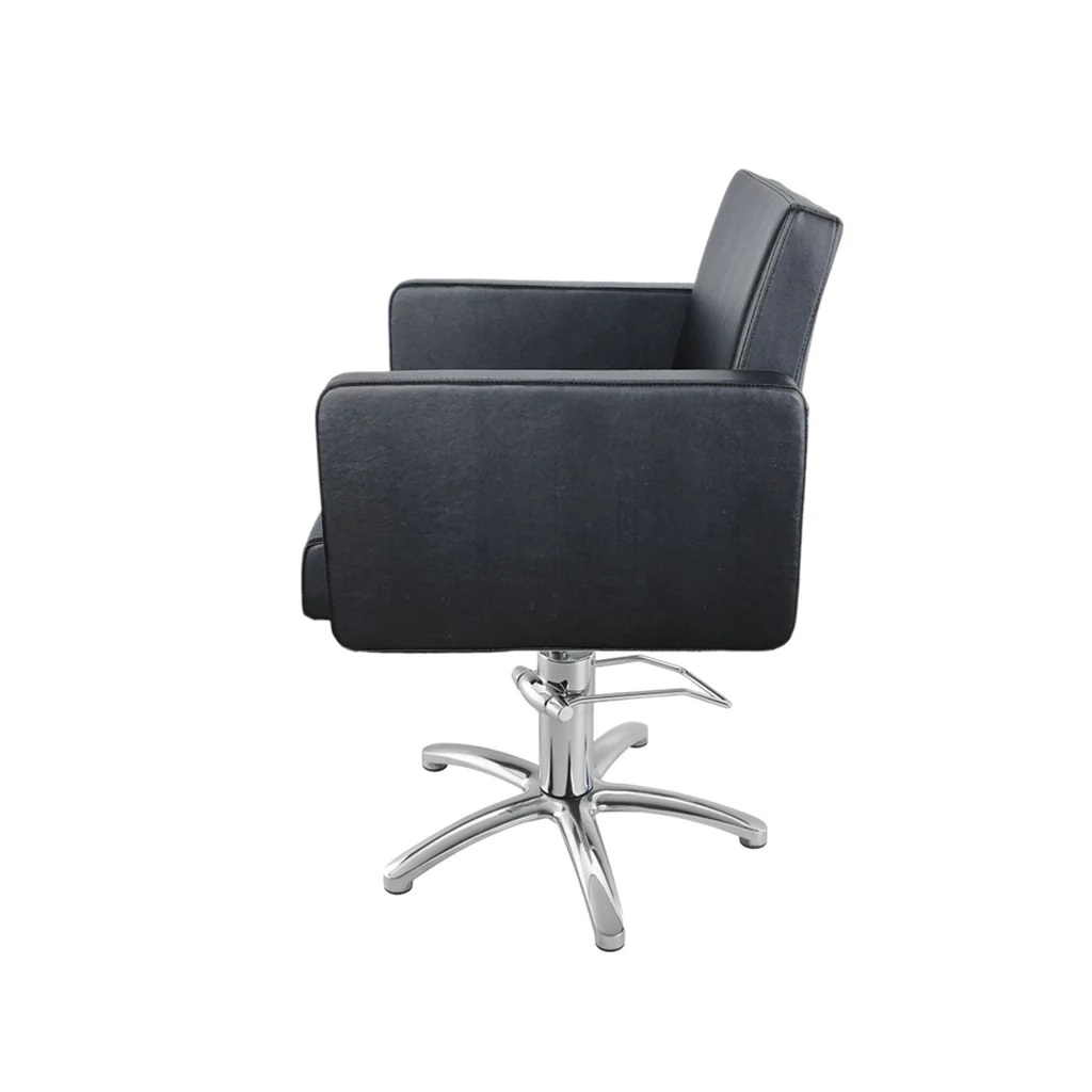 Foto 5 pulgar | Silla De Corte Square Hidráulica Estética Barbería Salón De Belleza Tnp3290 Maletti