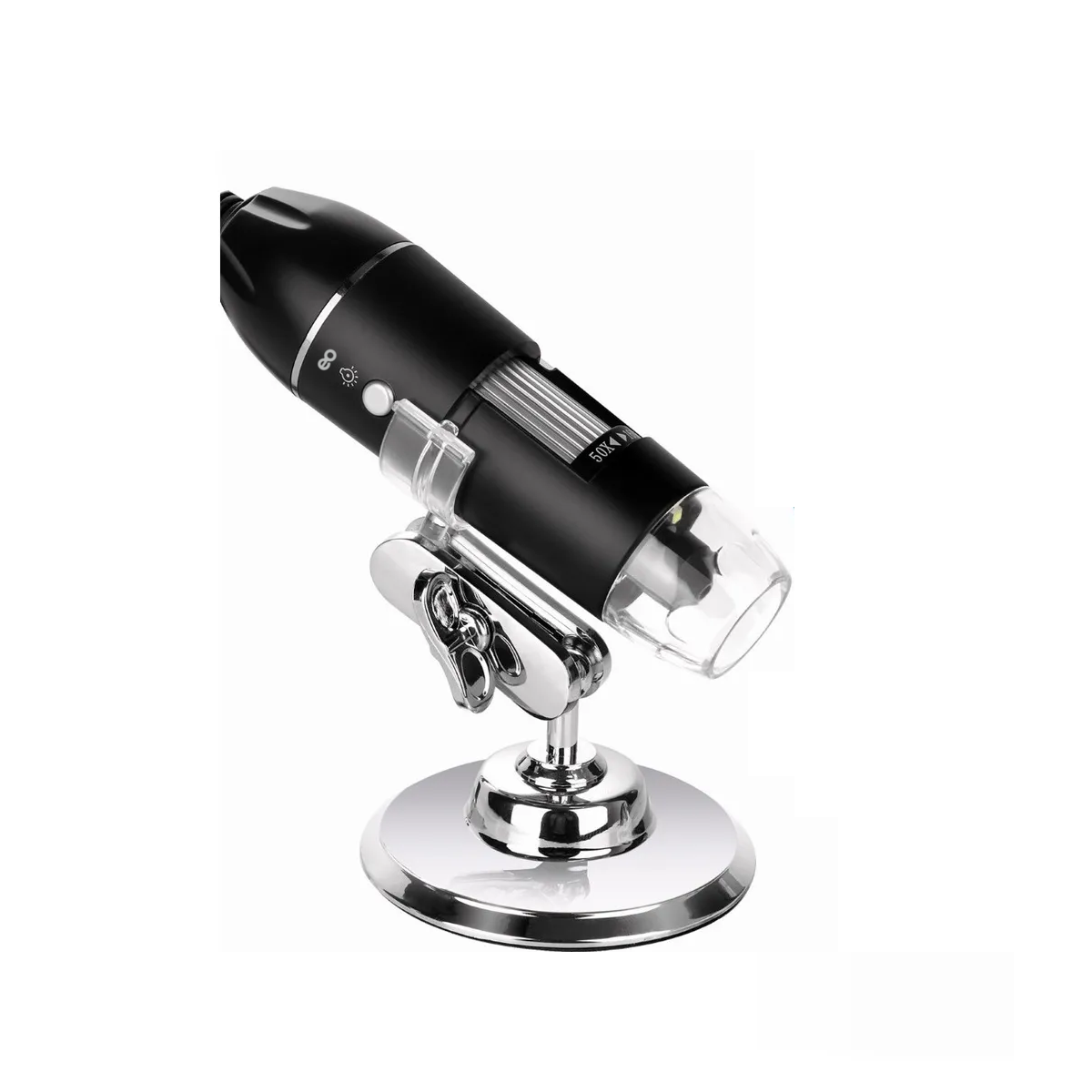 Foto 2 pulgar | Microscopio Digital Usb 1600x Zoom Optico Hd 8 Leds Eo Safe Imports Esi-1793-1 Color Negro