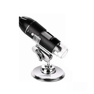 Foto 1 | Microscopio Digital Usb 1600x Zoom Optico Hd 8 Leds Eo Safe Imports Esi-1793-1 Color Negro