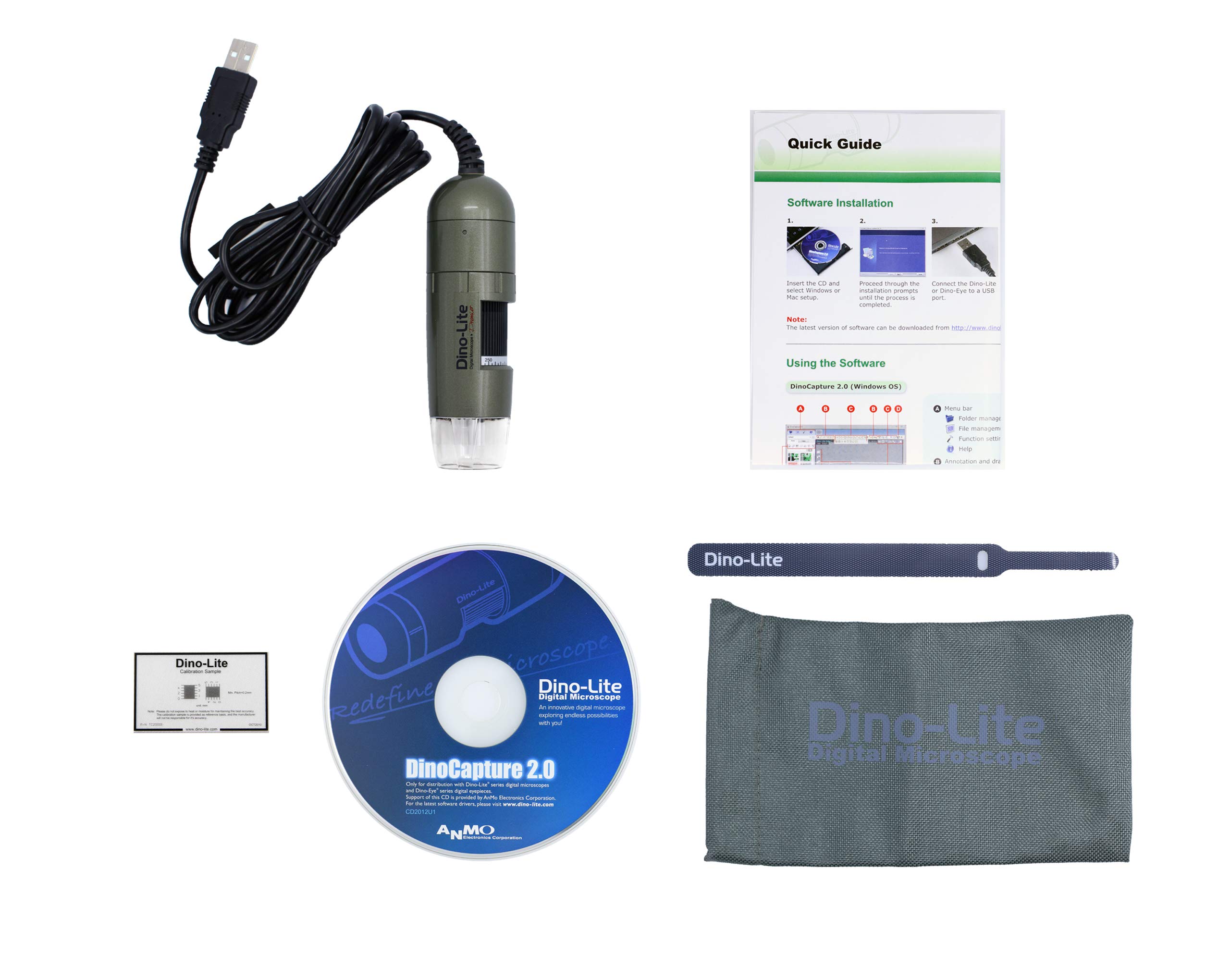 Foto 6 | Microscopio Digital Dino-lite Am4113t 1,3 Mp 10x-50x, 220x - Venta Internacional.