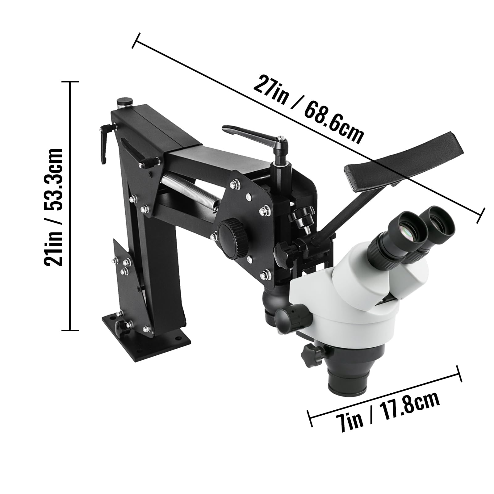 Foto 4 pulgar | Microespejo Vevor Con Microincrustaciones 7x-45x Con Soporte De Resorte - Venta Internacional.