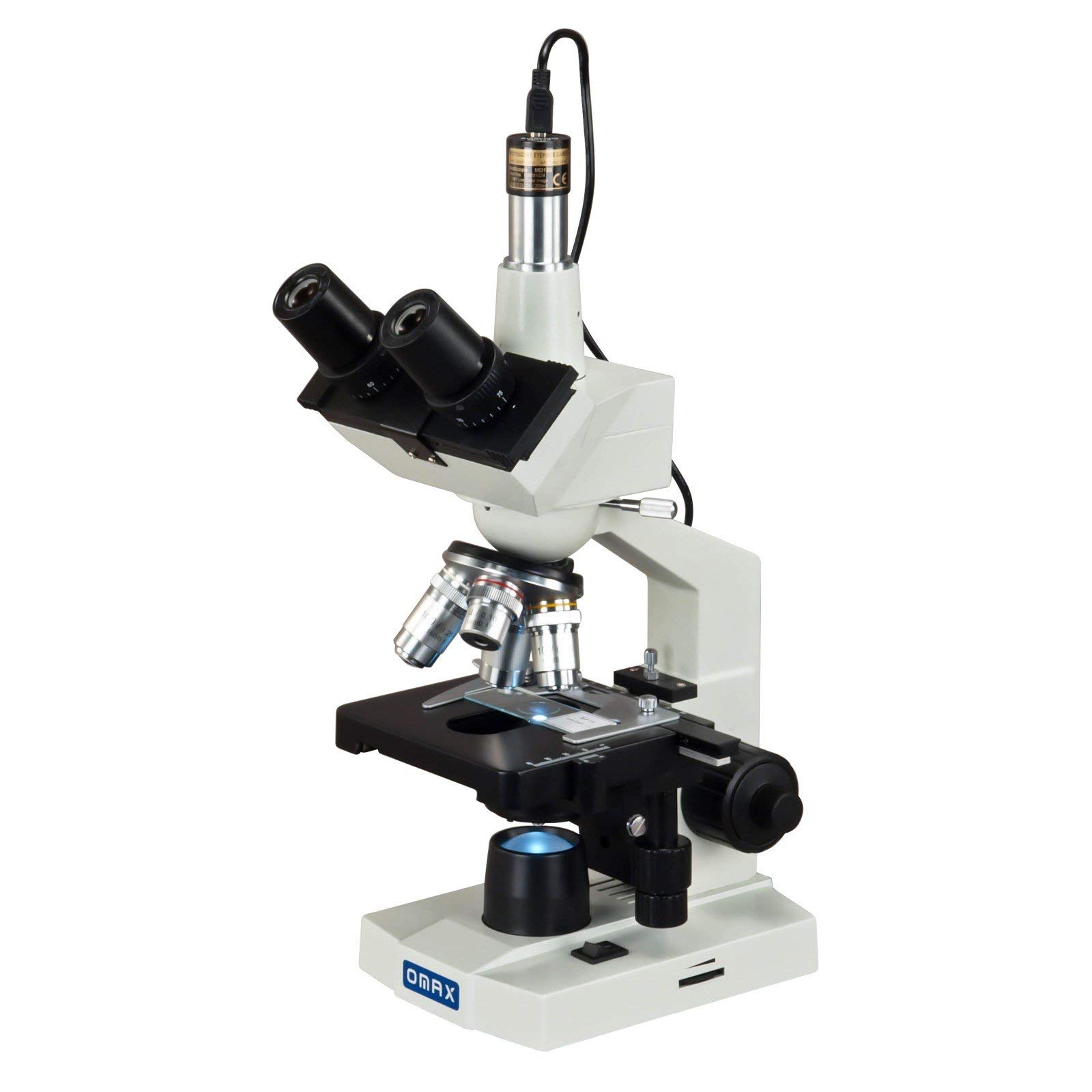 Foto 3 pulgar | Microscope Omax M83ez-c02 Compuesto Trinocular Digital De Laboratorio - Venta Internacional.