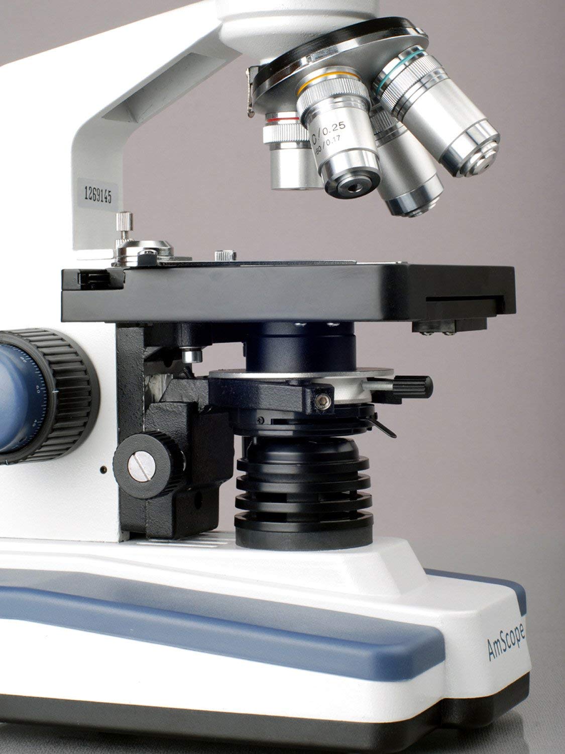 Foto 6 pulgar | Microscopio Compuesto Amscope B120c-wm Con Aumento De 40x-2500x - Venta Internacional.