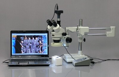 Foto 4 | Cámara Digital Microscópica Amscope Mu130 1.3mp Usb2 - Venta Internacional.