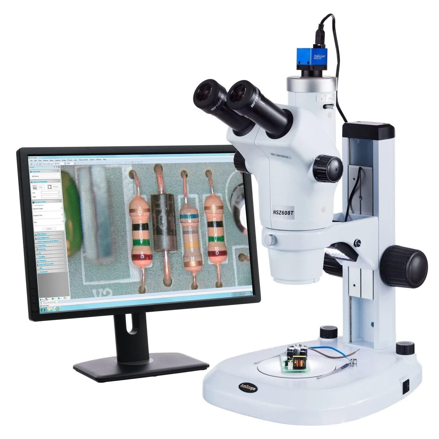 Foto 2 | Cámara Microscópica Amscope Md310c-bs De 3.1 Mp Usb 2.0 Color Cmos - Venta Internacional.