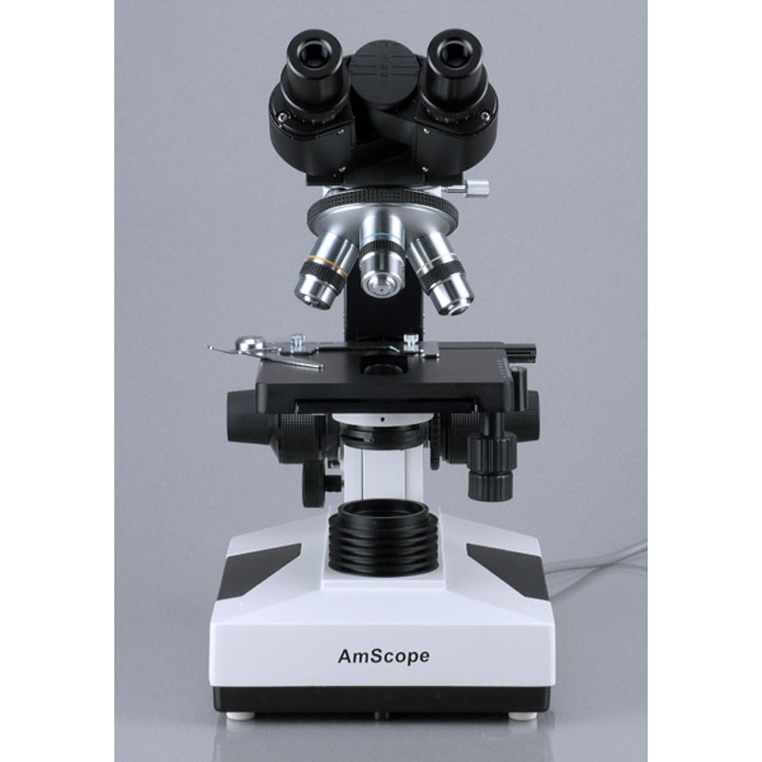 Foto 4 pulgar | Microscopio Binocular Compuesto Amscope B490 40x-1000x - Venta Internacional.