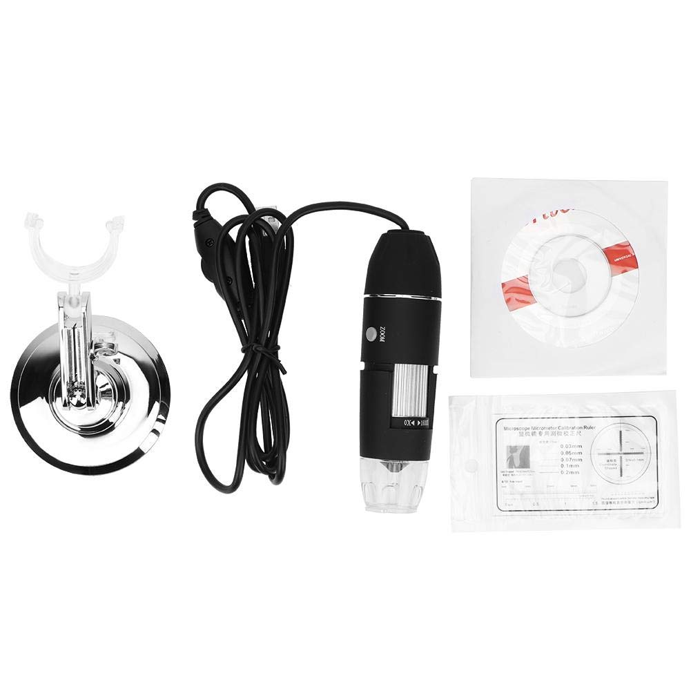 Foto 8 pulgar | Lupa Digital Zerone S4t-30w-d 1600x Con Soporte Y 8 Led - Venta Internacional.