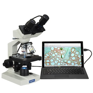 Foto 1 | Microscopio Omax 40x-2500x Binocular De Laboratorio Compuesto Led - Venta Internacional.