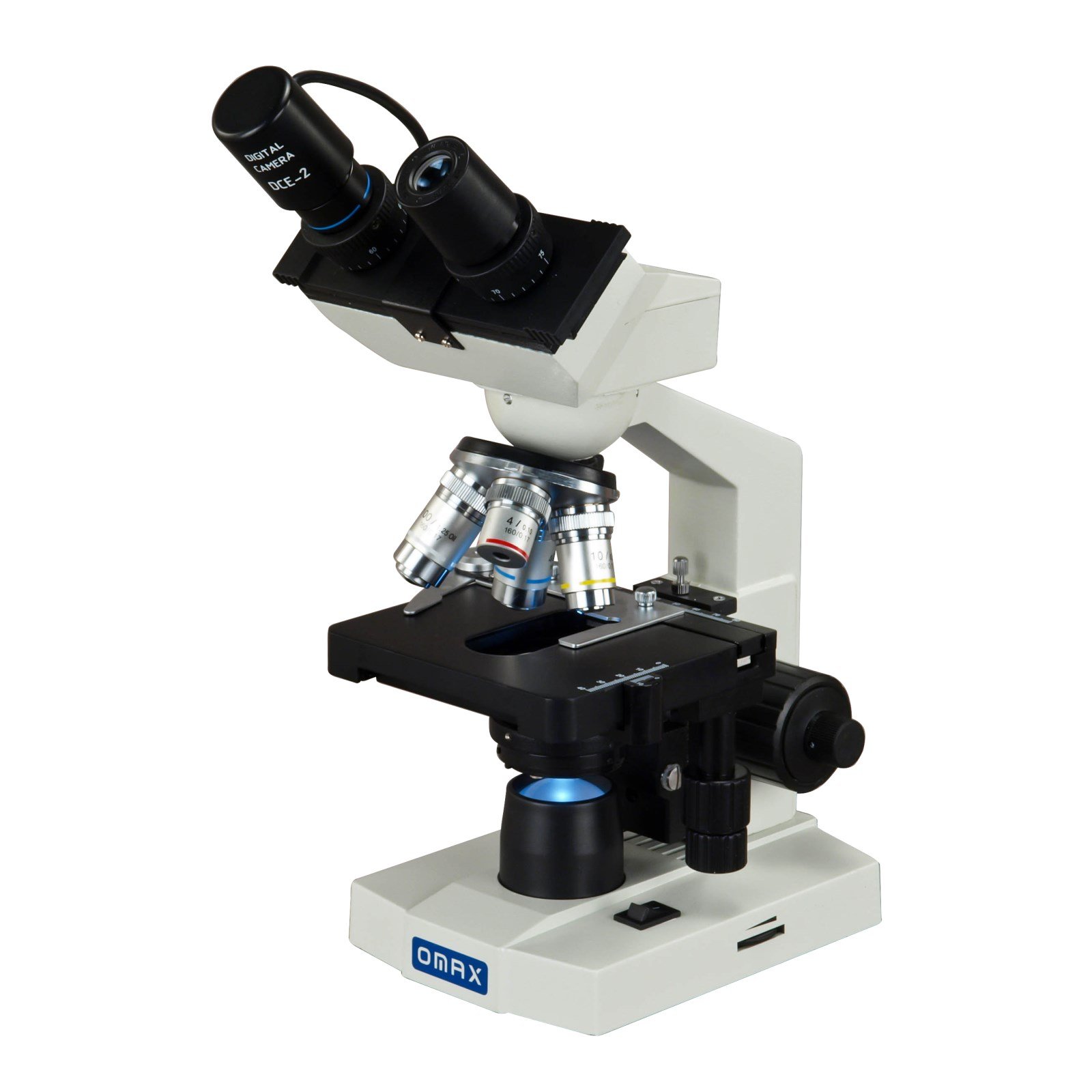 Foto 3 pulgar | Microscopio Omax 40x-2500x Binocular De Laboratorio Compuesto Led - Venta Internacional.