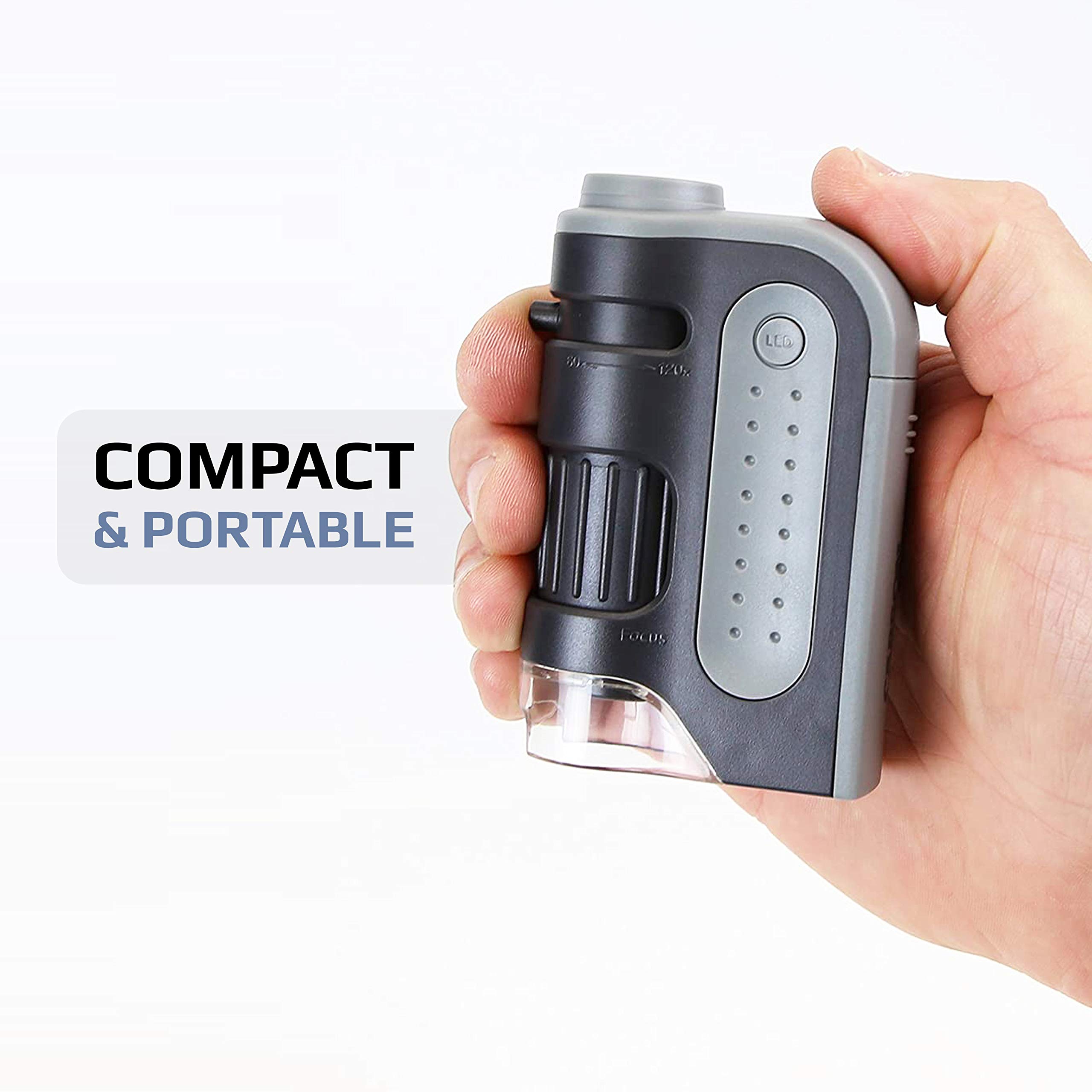 Foto 5 pulgar | Microscopio Carson Microbrite Microbrite Pro Mm-350 60x-120x - Venta Internacional.