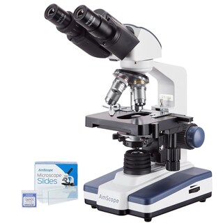 Foto 2 | Microscopio Amscope B120c-50p100s 40x-2500x Con Escenario 3d - Venta Internacional.