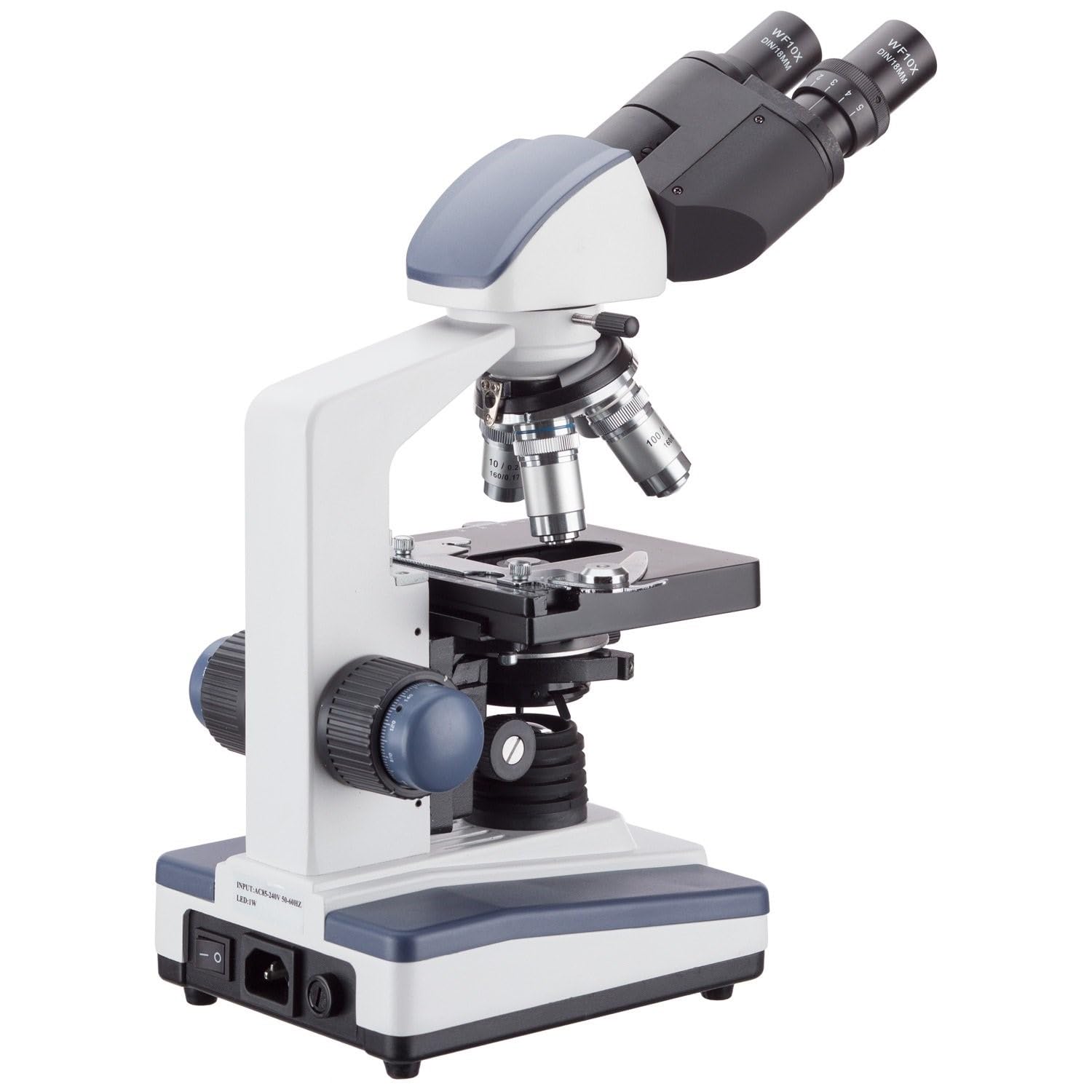 Foto 5 pulgar | Microscopio Amscope B120c-50p100s 40x-2500x Con Escenario 3d - Venta Internacional.