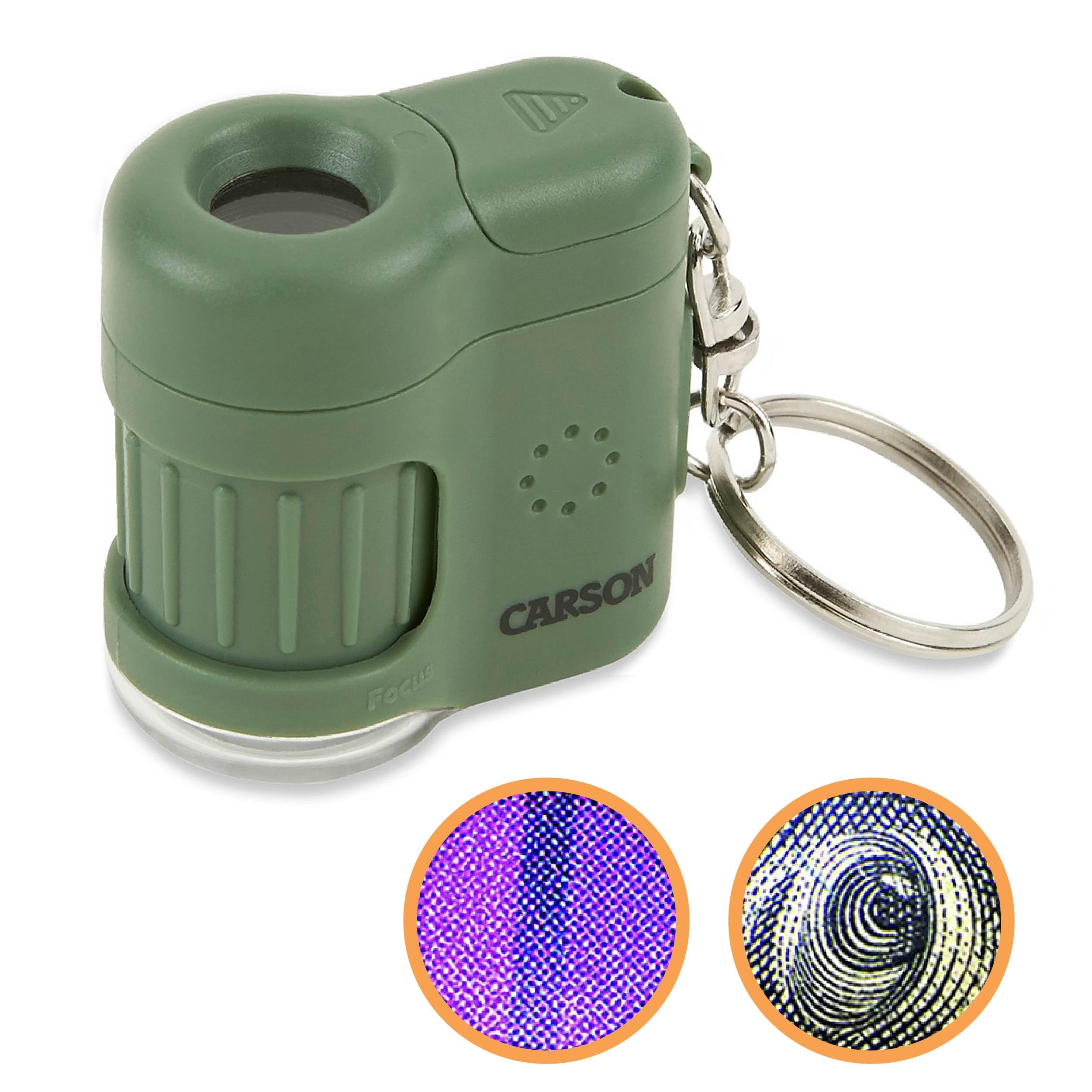 Microscopio De Bolsillo Carson Micromini 20x Led Con Linterna Uv - Venta Internacional. $449