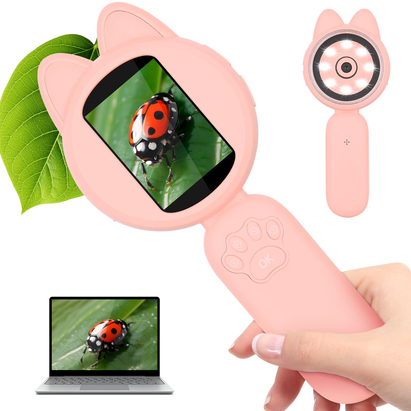 Microscopio Portátil Mafiti Mini Pocket Para Niños Con Aumento De 10x - Venta Internacional. $580