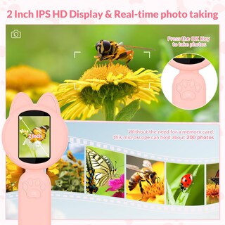 Foto 3 | Microscopio Portátil Mafiti Mini Pocket Para Niños Con Aumento De 10x - Venta Internacional.