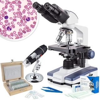 Foto 1 | Microscopio Amscope Serie B120 Para Estudiantes Y Profesionales - Venta Internacional.