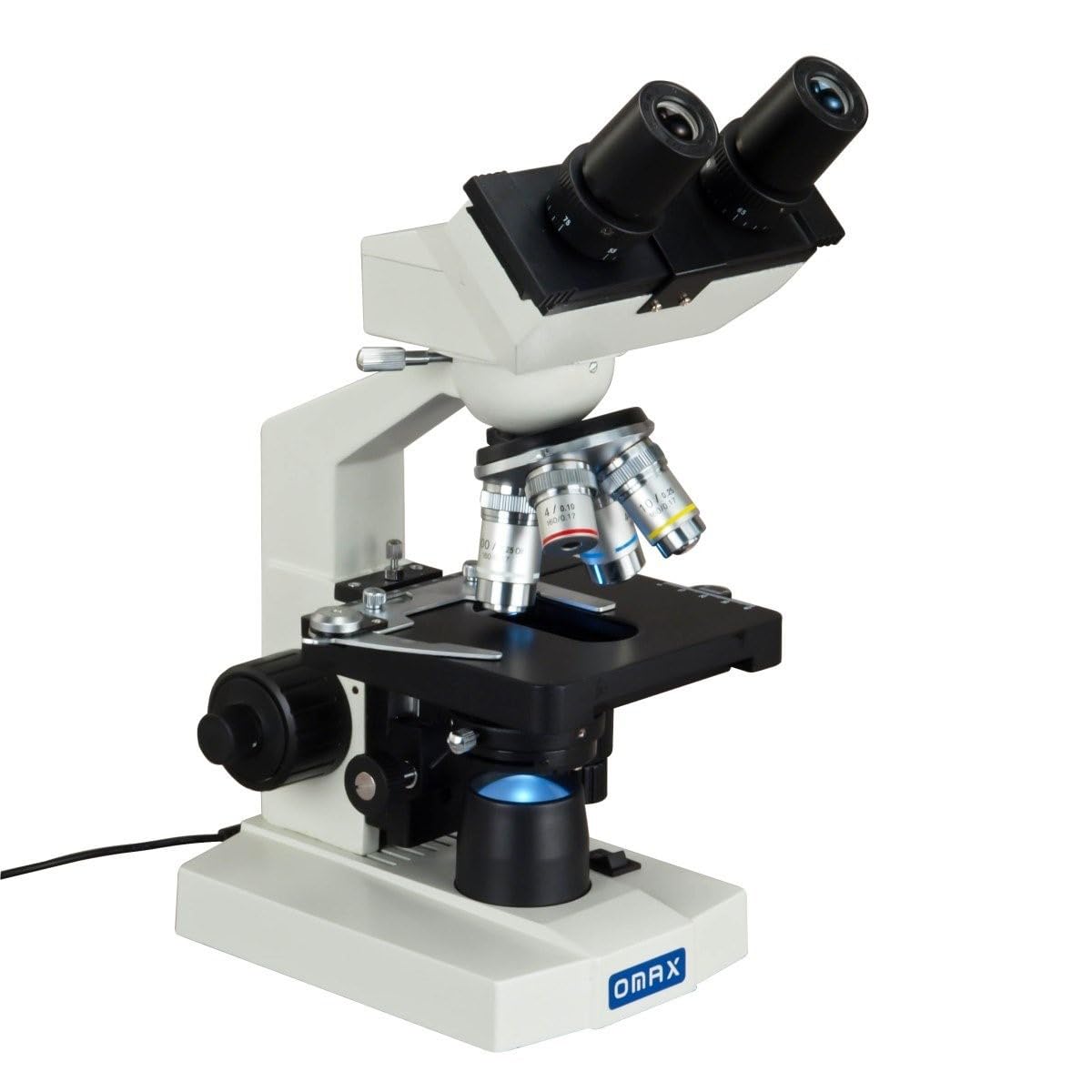 Foto 2 pulgar | Microscope Omax Lab Binocular Biological Compound 40x-2500x - Venta Internacional.