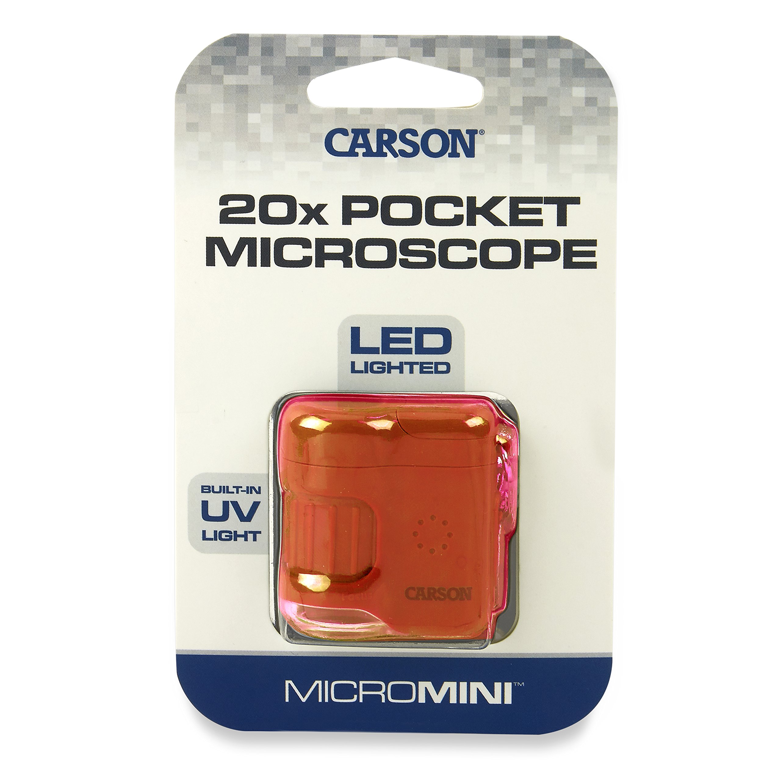 Foto 4 pulgar | Microscopio De Bolsillo Carson Micromini 20x Con Linterna Uv Y Led - Venta Internacional.
